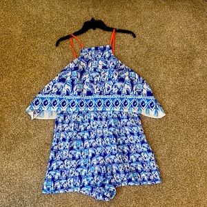 Lilly Pulitzer romper size 10 never warn